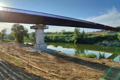 I Sindaci al sopralluogo al cantiere per la passerella Badia a Settimo - San Donnino