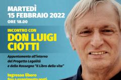 La locandina dell'iniziativa al Teatro Aurora di Scandicci martedì 15.2 alle 18