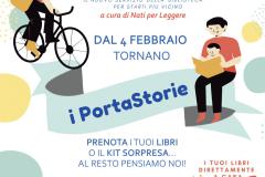 La locandina dei Portastorie