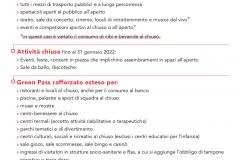 Covid 19, le nuove misure con il Decreto legge dal Consiglio dei Ministri del 23 dicembre 2021 nella sintesi di Anci Toscana