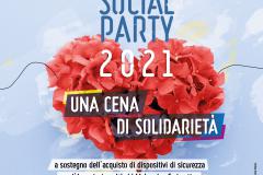 La locandina del Social Party 2021