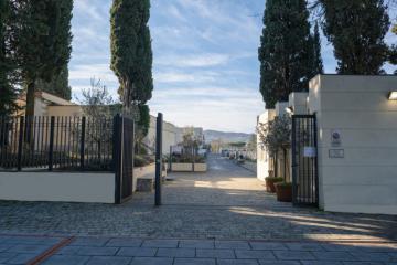 L'ingresso del cimitero di Sant'Antonio