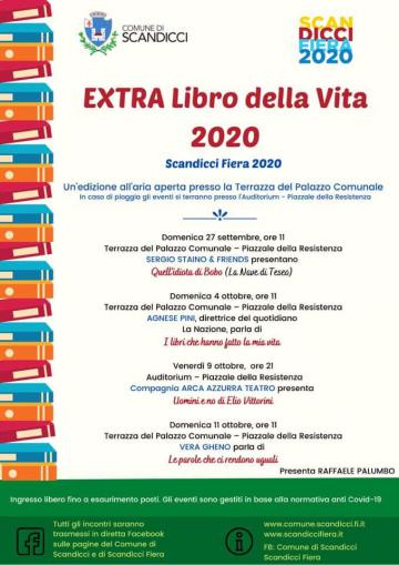 La locandina dell'Extra Libro della Vita 2020