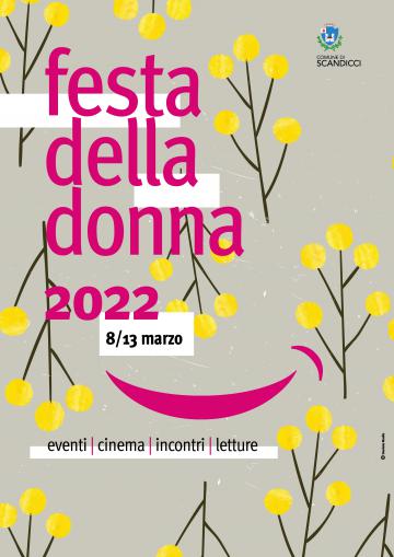 La locandina della Festa della Donna 2022