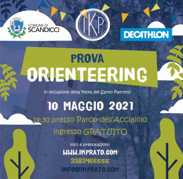 La locandina del Prova Orienteering