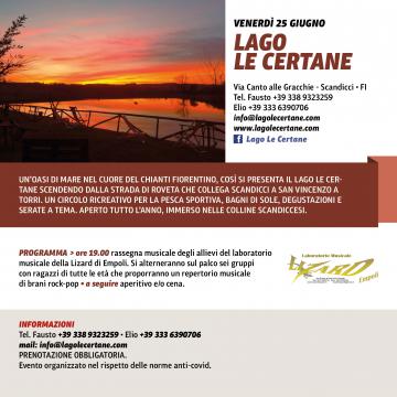 L'evento di Itinera al lago Le Certane