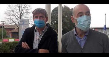 Un frame del video sulla situazione sanitaria a Torregalli