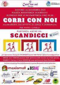 La locandina di "Corri con noi"