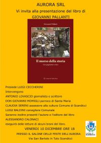 La locandina della presentazione del libro