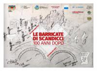 La locandina del centesimo anniversario delle Barricate di Scandicci