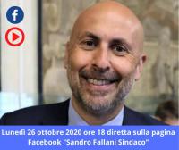 Diretta Sindaco 26 ottobre 2020