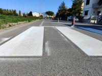 Le nuove strisce a Badia a Settimo