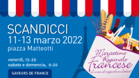 La locandina del Mercatino regionale francese 2022