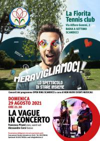 Il manifesto de La Vague in concerto